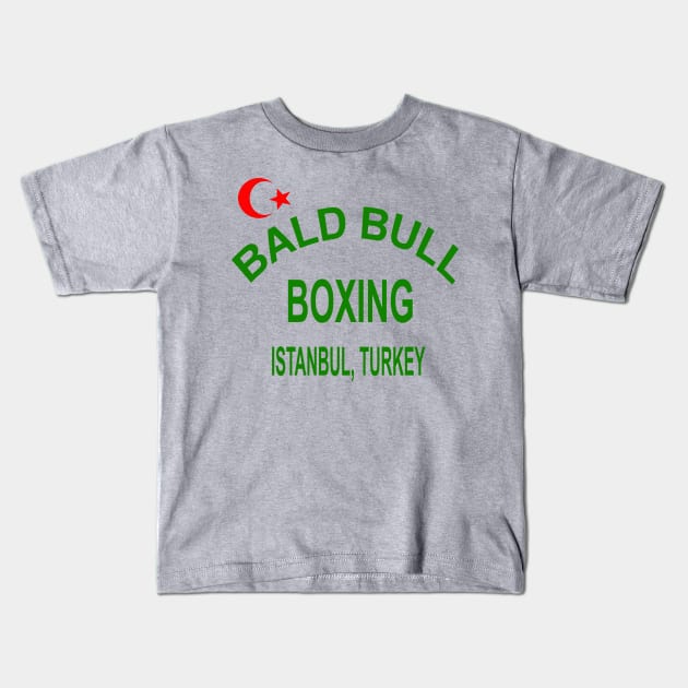 Punch-Out!!!: Bald Bull Boxing Kids T-Shirt by sinistergrynn